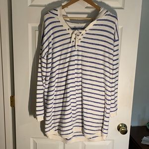 Hooded Long Body Sweatshirt